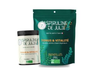 Comprimés et brindilles de Spiruline de Julie : boost naturel pour l’énergie et l'immunité